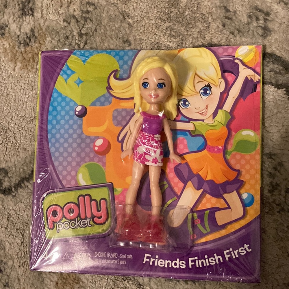 2012 Polly pocket friends finished first
